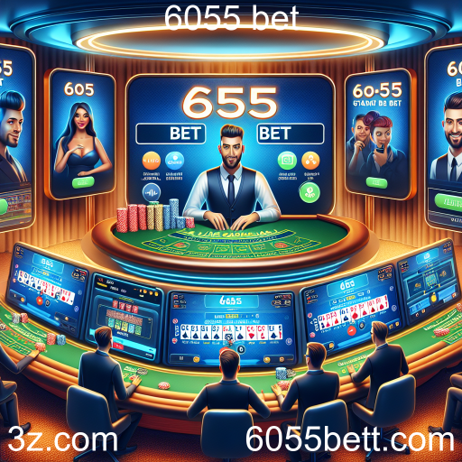 Atrações da Categoria 'Ao Vivo' no 6055 Bet